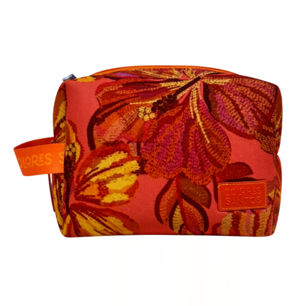 Estuche Juana Flores Naranja